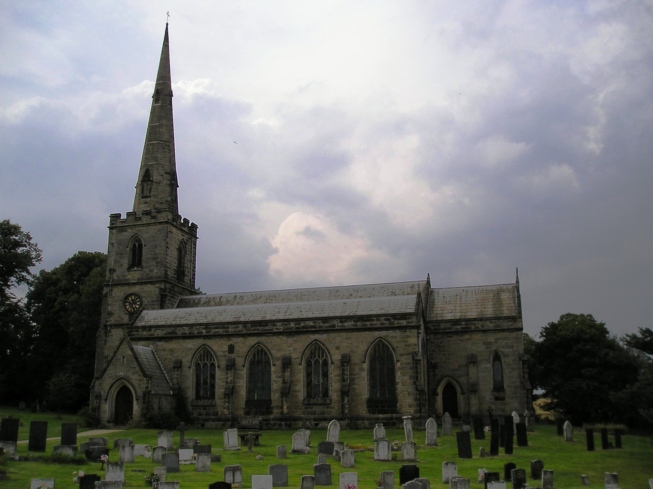 Ticknall Church Derbyshire St.